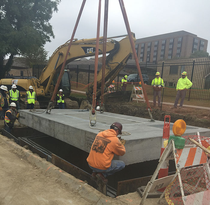 precast vault