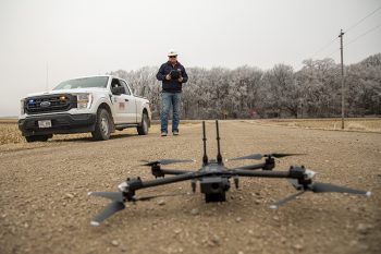 drone pilots T&D Drone Team 2023 drone closeup