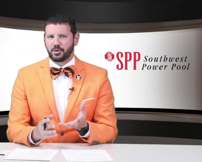 The Southwest Power Pool manages the electrical grid for its member utilities.